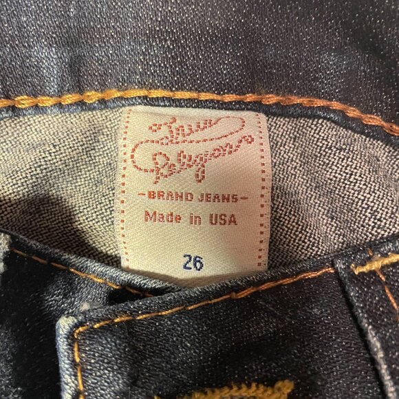 True Religion Blue Boot Cut Jeans - Picture 3 of 7